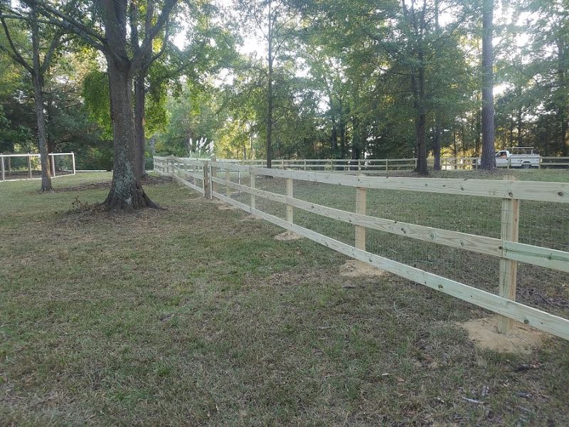 3 Rail Horse Fence Installer Fort Mill SC